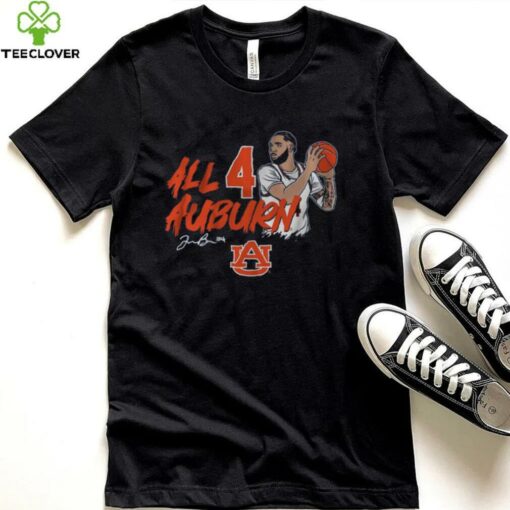 Johni Broome All 4 Auburn NIL Shirt