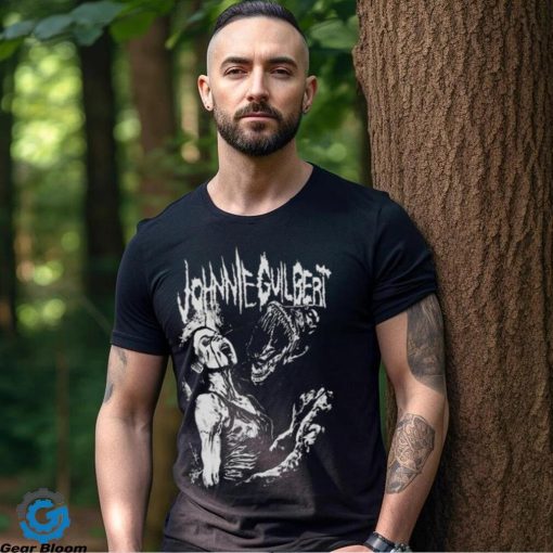 Johnnie guilbert wolfman art design t shirt
