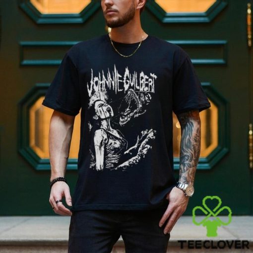 Johnnie guilbert wolfman art design t shirt