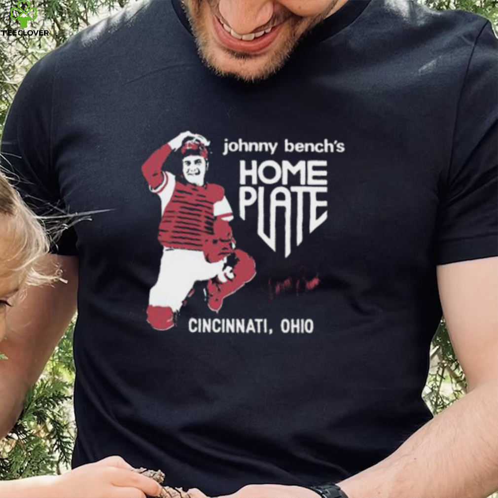 Johnny Bench’s Home Plate Restaurant Crewneck Sweatshirt Johnny Bench’s Home Plate Restaurant Crewneck Sweatshirt