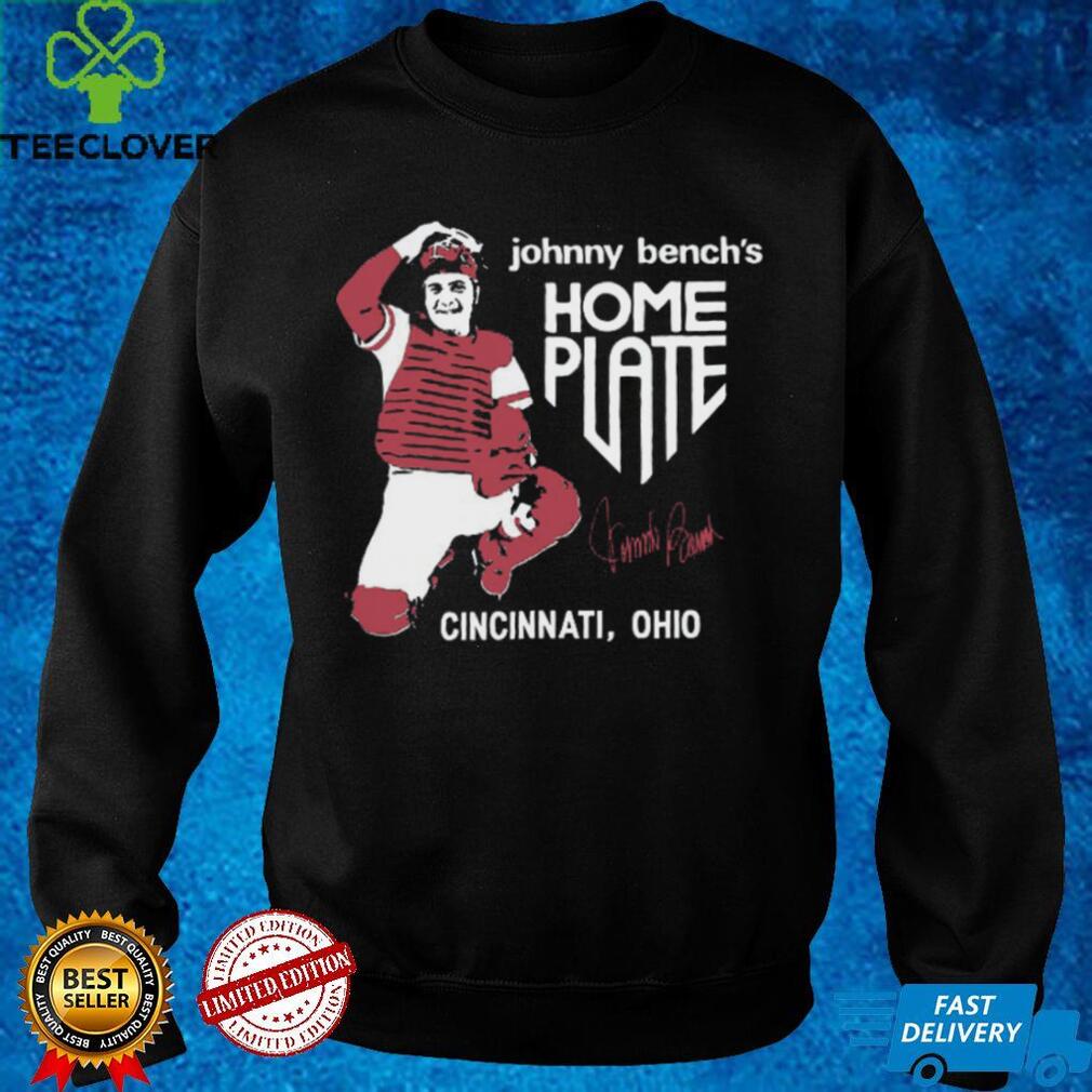 Johnny Bench's Home Plate Restaurant Shirts