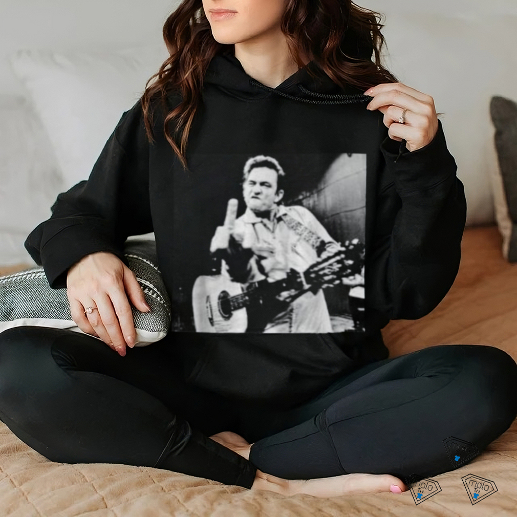 Johnny Cash Flipping off shirt Johnny Cash Flipping off shirt