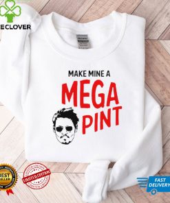 Johnny Depp Make Mine A Mega Pint T shirt