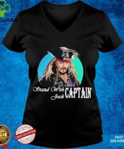 Johnny Depp Stand with Jack Captain Shirt