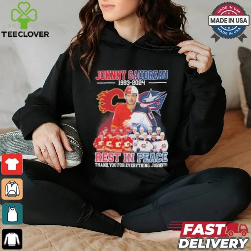 Johnny Gaudreau 1993 2024 Rest In Peace Thank You For Everything, Johnny shirt