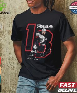 Johnny Gaudreau Columbus Offset T Shirt