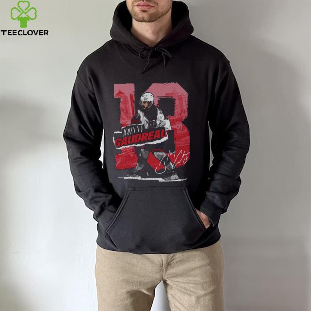 Johnny Gaudreau Columbus Rough T Shirt Johnny Gaudreau Columbus Rough T Shirt