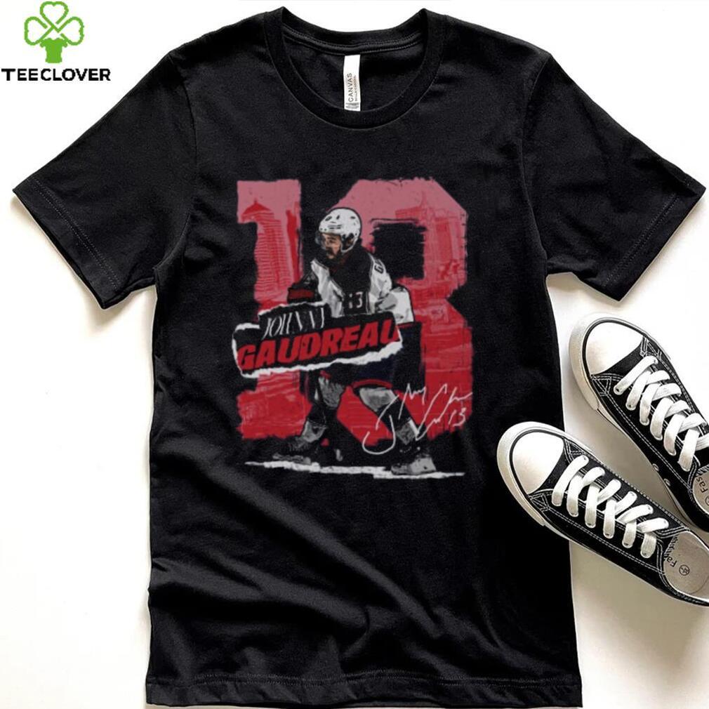 Johnny Gaudreau Columbus Rough T Shirt Johnny Gaudreau Columbus Rough T Shirt