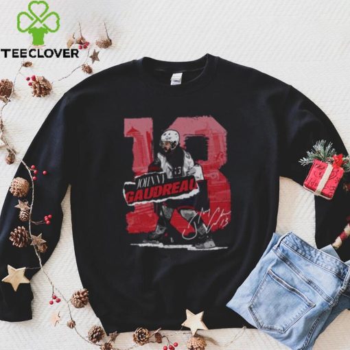 Johnny Gaudreau Columbus Rough T Shirt