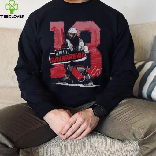 Johnny Gaudreau Columbus Rough T Shirt
