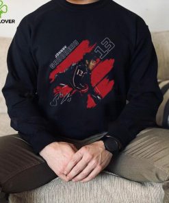 Johnny Gaudreau Columbus Stripes T Shirt