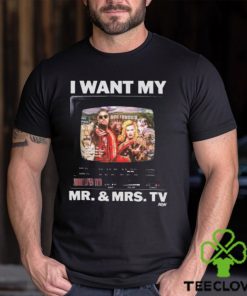 Johnny Tv & Taya Valkyrie I Want My Mr. And Mrs. Tv Shirt