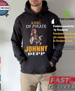 Johnny depp king of pirates of the caribbean shirt