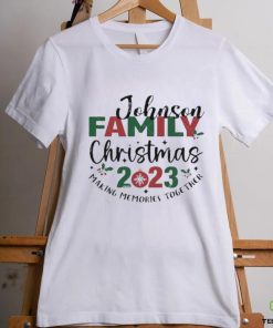 Johnson Family Christmas 2023 Matching Memories Together Merry Christmas Shirt