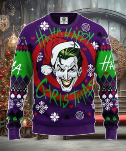Joker Green Ugly Christmas Sweater Amazing Gift Men And Women Christmas Gift