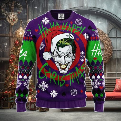 Joker Green Ugly Christmas Sweater Amazing Gift Men And Women Christmas Gift