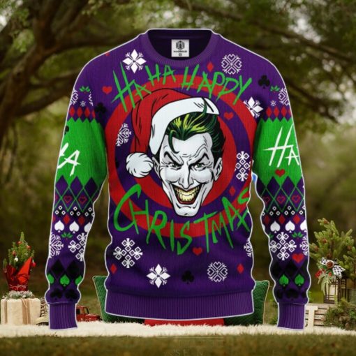 Joker Green Ugly Christmas Sweater Amazing Gift Men And Women Christmas Gift