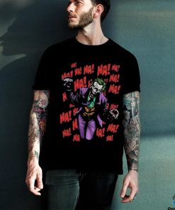 Joker black menacing laughter 2024 shirt