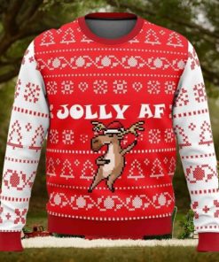 Jolly Af Christmas Sweater