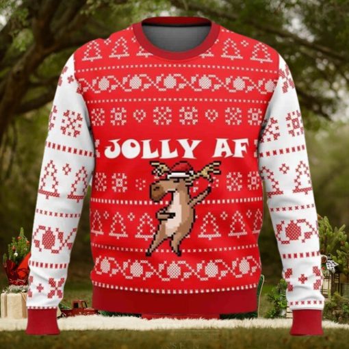 Jolly Af Christmas Sweater