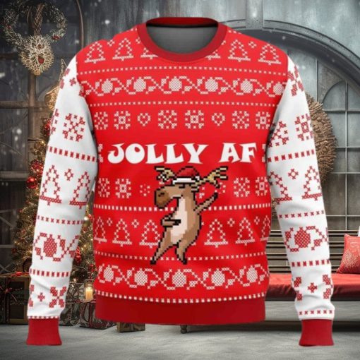 Jolly Af Christmas Sweater