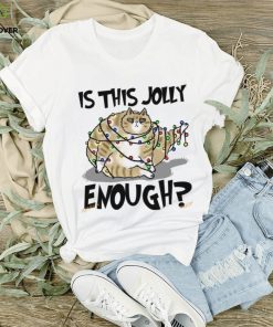 Jolly Fat Cat Christmas Shirt