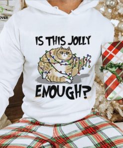 Jolly Fat Cat Christmas Shirt