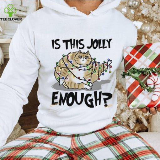 Jolly Fat Cat Christmas Shirt