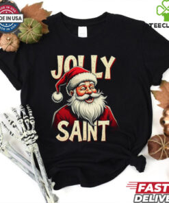 Jolly Saint Santa Claus T Shirt