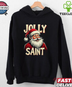 Jolly Saint Santa Claus T Shirt