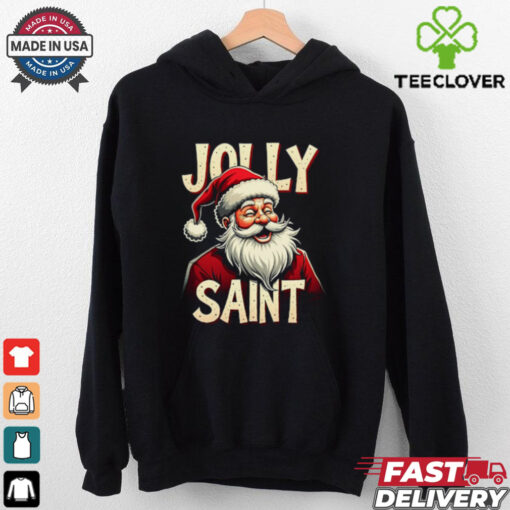 Jolly Saint Santa Claus T Shirt