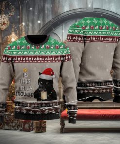 Jolly With Coffee Ugly Christmas Sweater For Men & Women
