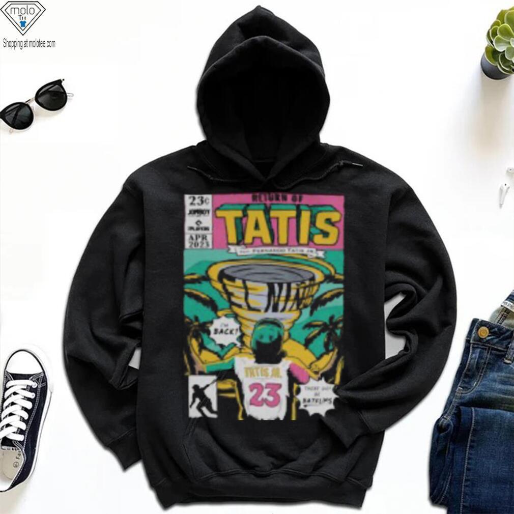 Jomboy Media Merch Return Of Tatis Feat Fernando Tatis Jr T Shirt Jomboy Media Merch Return Of Tatis Feat Fernando Tatis Jr T Shirt