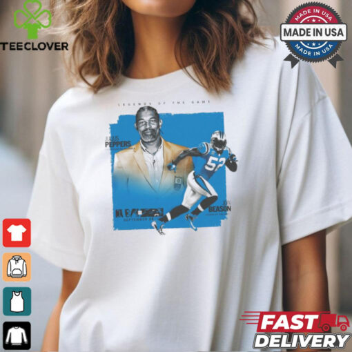 Jon Beason Legend Of The Game Carolina Panthers vs. Cincinnati Bengals Sept 29, 2024 Shirt