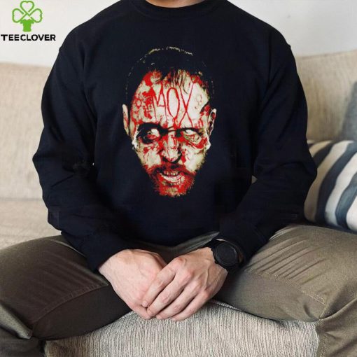 Jon Moxley zombie face mox Halloween 2022 hoodie, sweater, longsleeve, shirt v-neck, t-shirt