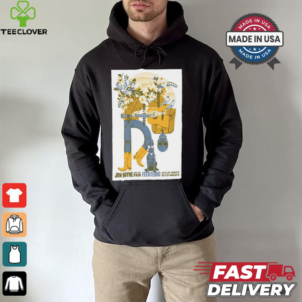 Jon Wayne And The Pain Tour In Minnesota On Sep 20 21 2024 Poster Shirt Jon Wayne And The Pain Tour In Minnesota On Sep 20 21 2024 Poster Shirt