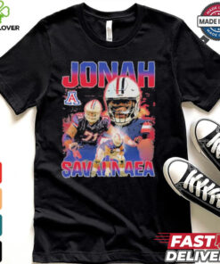 Jonah Savaiinaea Arizona Wildcats Football T Shirt