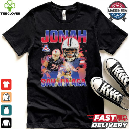 Jonah Savaiinaea Arizona Wildcats Football T Shirt