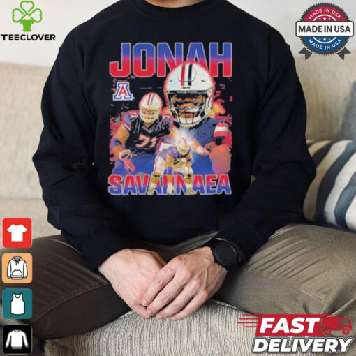 Jonah Savaiinaea Arizona Wildcats Football T Shirt