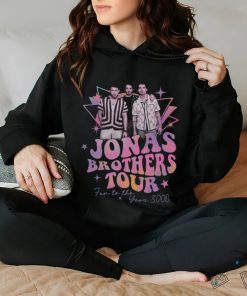 Jonas Brother In Pink Shirt Jonas Brothers Merch Tour I Love Hot Dads Sweatshirt