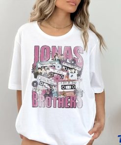 Jonas Brothers Double Sided T Shirt Tour Shirt Concert 2023 Retro Unisex Gift Hoodie