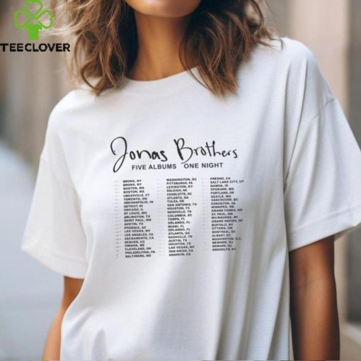 Jonas Brothers Merch Store Film Roll Shirts