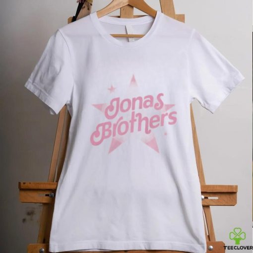 Jonas Brothers Pink Stars Tee Shirt