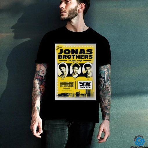 Jonas Brothers September 25, 2023 Pittsburgh T hoodie, sweater, longsleeve, shirt v-neck, t-shirt