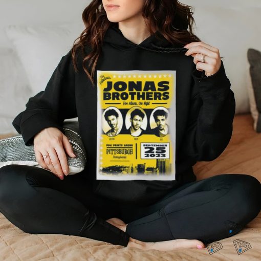 Jonas Brothers September 25, 2023 Pittsburgh T hoodie, sweater, longsleeve, shirt v-neck, t-shirt