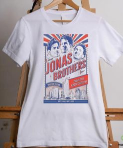 Jonas Brothers Spectrum Center, Charlotte 09 30 2023 poster shirt