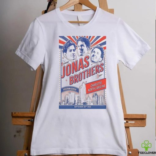 Jonas Brothers Spectrum Center, Charlotte 09 30 2023 poster shirt