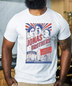 Jonas Brothers Spectrum Center, Charlotte 09 30 2023 poster shirt