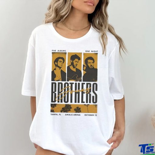 Jonas Brothers Tampa 10 12 2023 Shirt