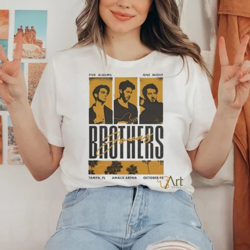 Jonas Brothers Tampa 10 12 2023 Shirt